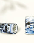 Pre-cut Crystal Garden Wide Washi/PET Tape