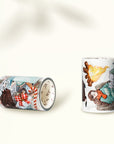 Pre-cut Fireside Tales Wide Washi/PET Tape