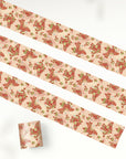 Scarlet Bloom Wide Washi Tape Set