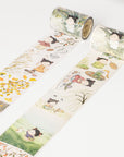 Pre-cut Childhood Chimes Wide Washi/PET Tape