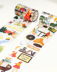 Pre-cut Hillside Moments Wide Washi/PET Tape