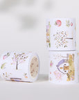 Pre-cut Sunlit Orchard Script Tape Set (GILDED) | The Washi Tape Shop. Beautiful Washi and Decorative Tape For Bullet Journals, Gift Wrapping, Planner Decoration and DIY Projects