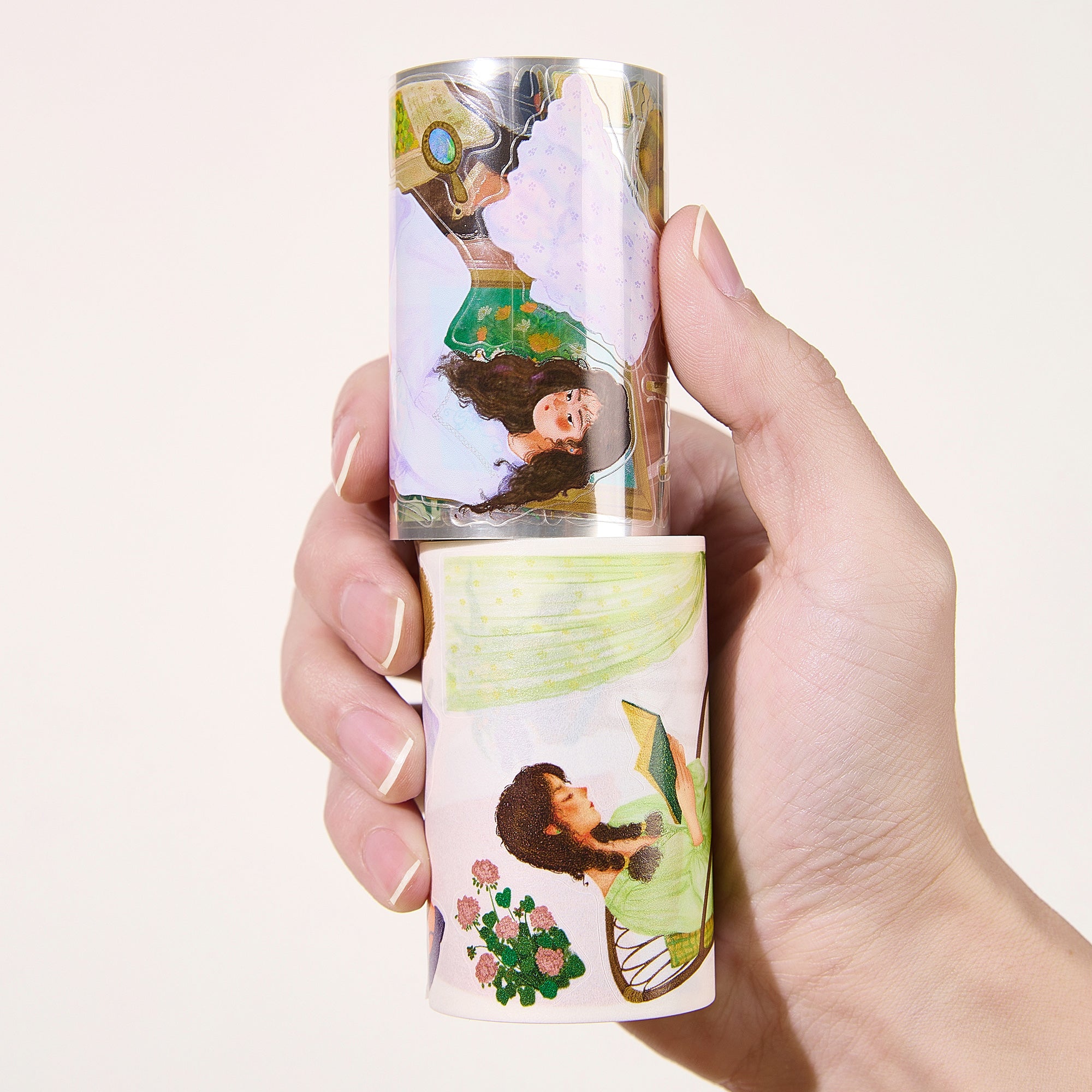 Pre-cut Petal Daydreams Wide Washi/PET Tape | The Washi Tape Shop. Beautiful Washi and Decorative Tape For Bullet Journals, Gift Wrapping, Planner Decoration and DIY Projects