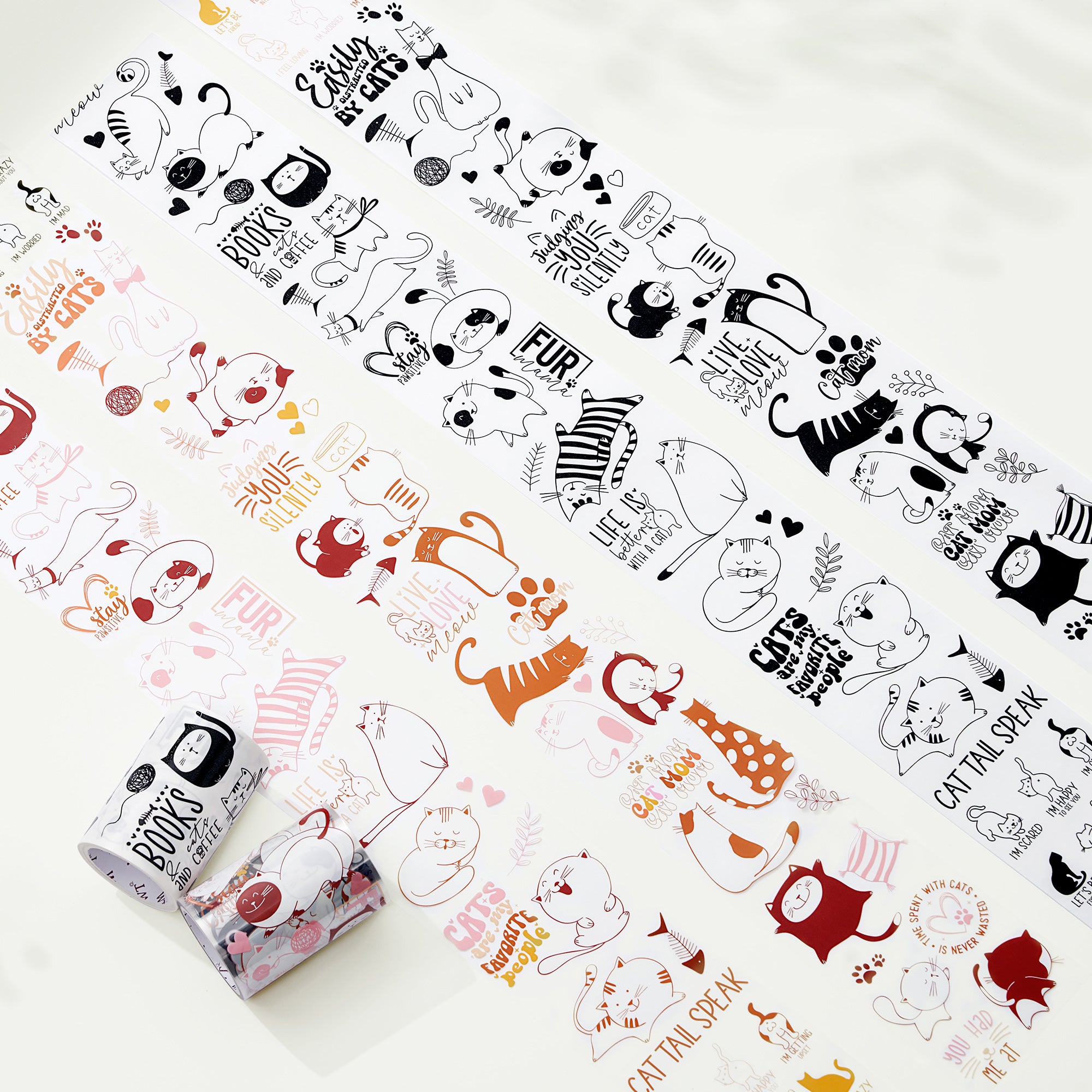 Tea Temptations Washi Tape Sticker Set