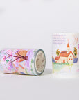 Pre-cut Misty Blush Wide Washi/PET Tape | The Washi Tape Shop. Beautiful Washi and Decorative Tape For Bullet Journals, Gift Wrapping, Planner Decoration and DIY Projects