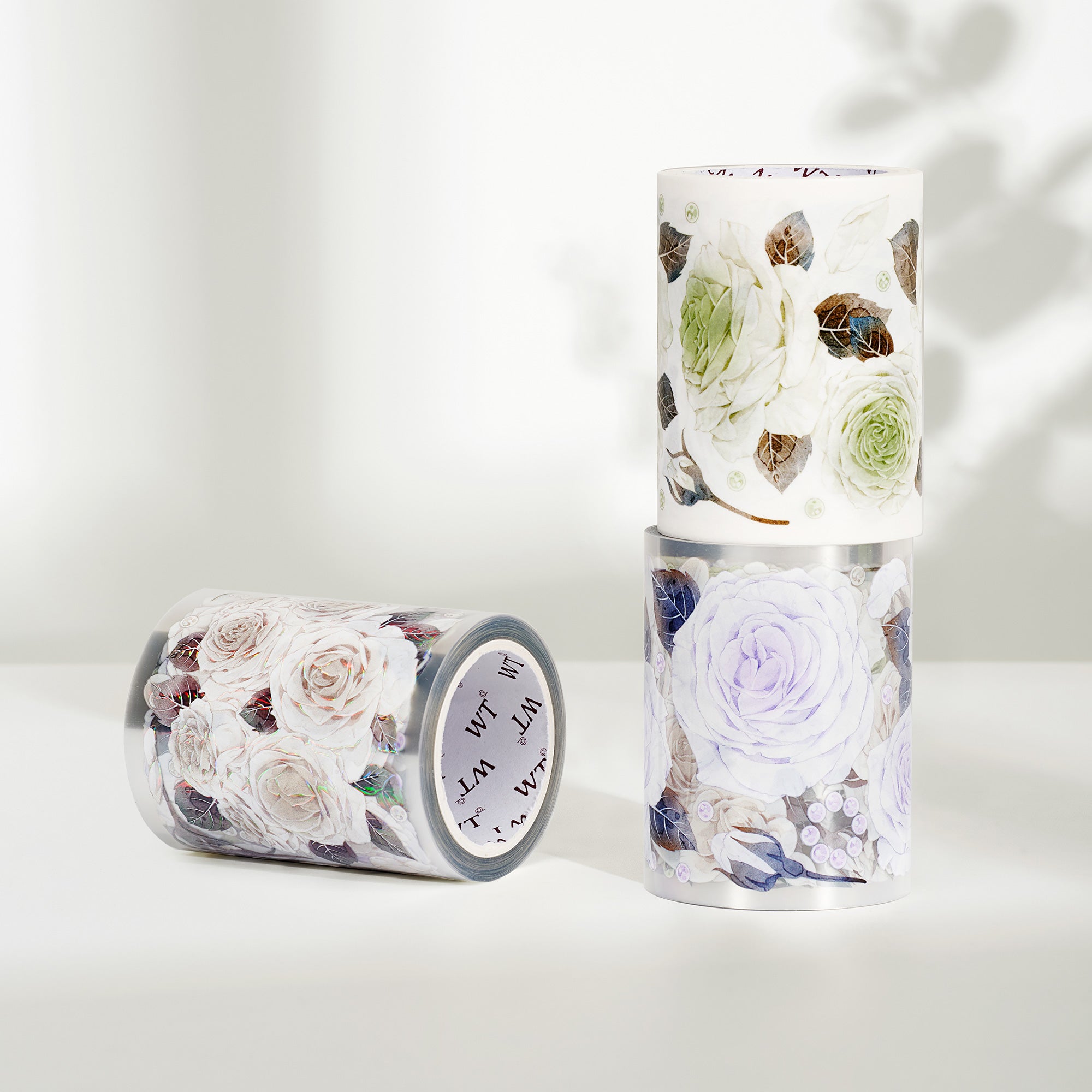 Floret Trilogy Wide Washi / PET Tape | The Washi Tape Shop. Beautiful Washi and Decorative Tape For Bullet Journals, Gift Wrapping, Planner Decoration and DIY Projects