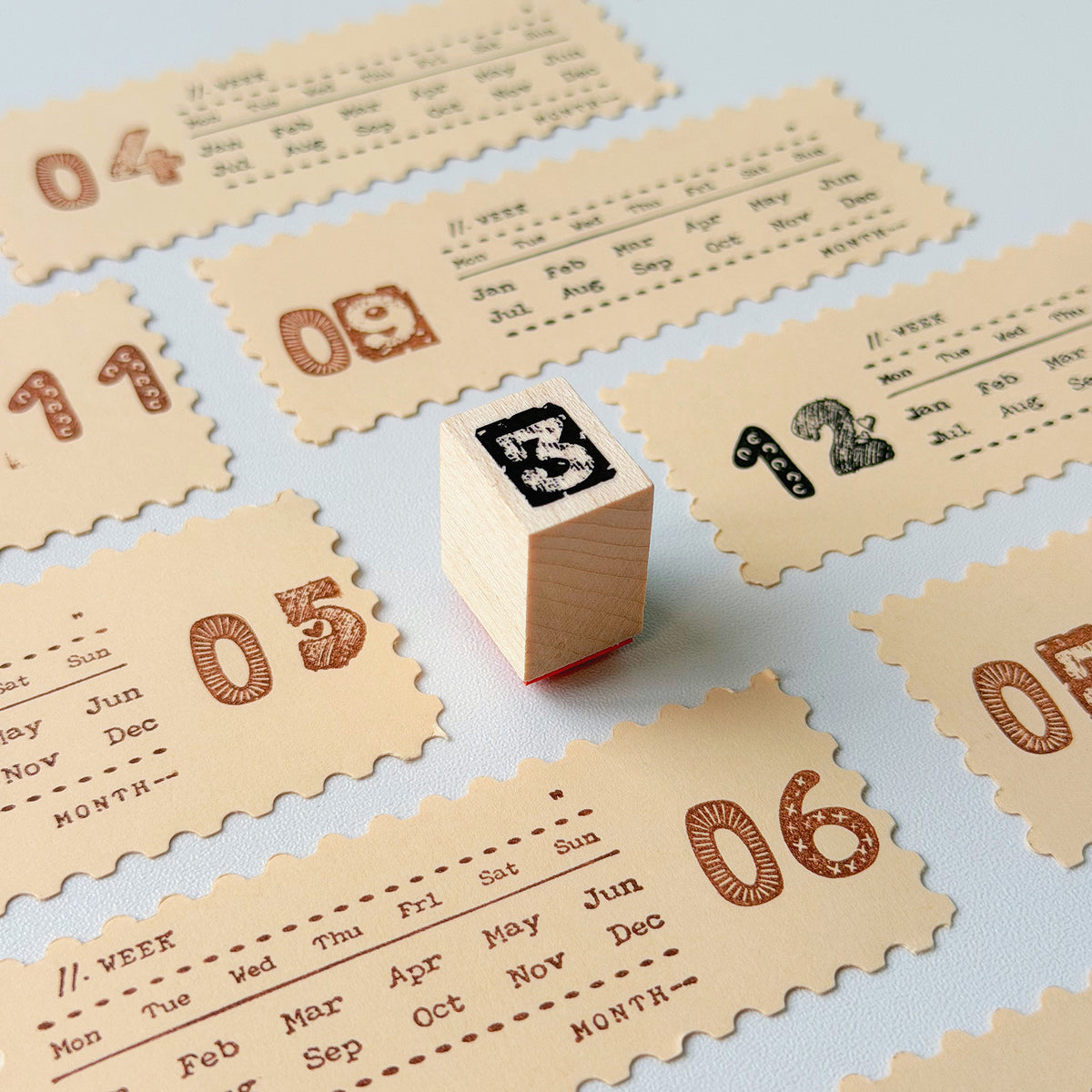 Daily Digits Stamp Set