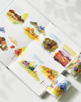 Pre-cut Autumn Symphony Wide Washi/PET Tape