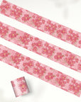 Scarlet Bloom Wide Washi Tape Set