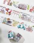 Pre-cut España Wonders Wide Washi/PET Tape