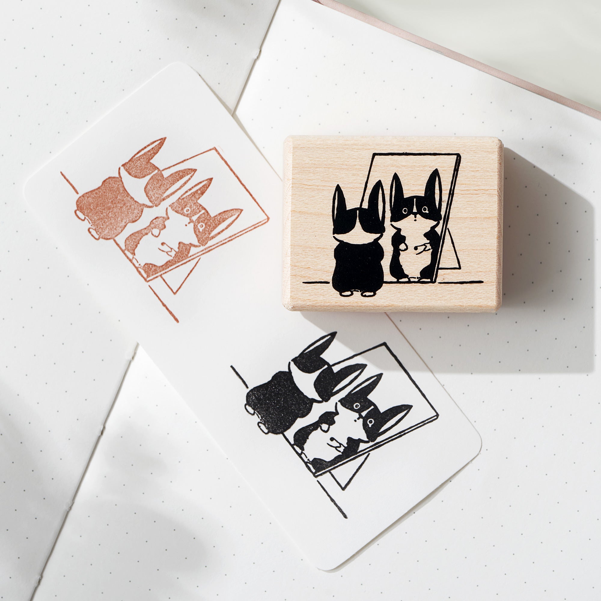 Pup Diary Stamp Set | The Washi Tape Shop. Beautiful Washi and Decorative Tape For Bullet Journals, Gift Wrapping, Planner Decoration and DIY Projects