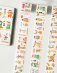 Wag 'n' Chill Washi Tape Sticker Set