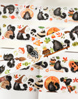 Pre-cut Spooky Tails Wide Washi/PET Tape