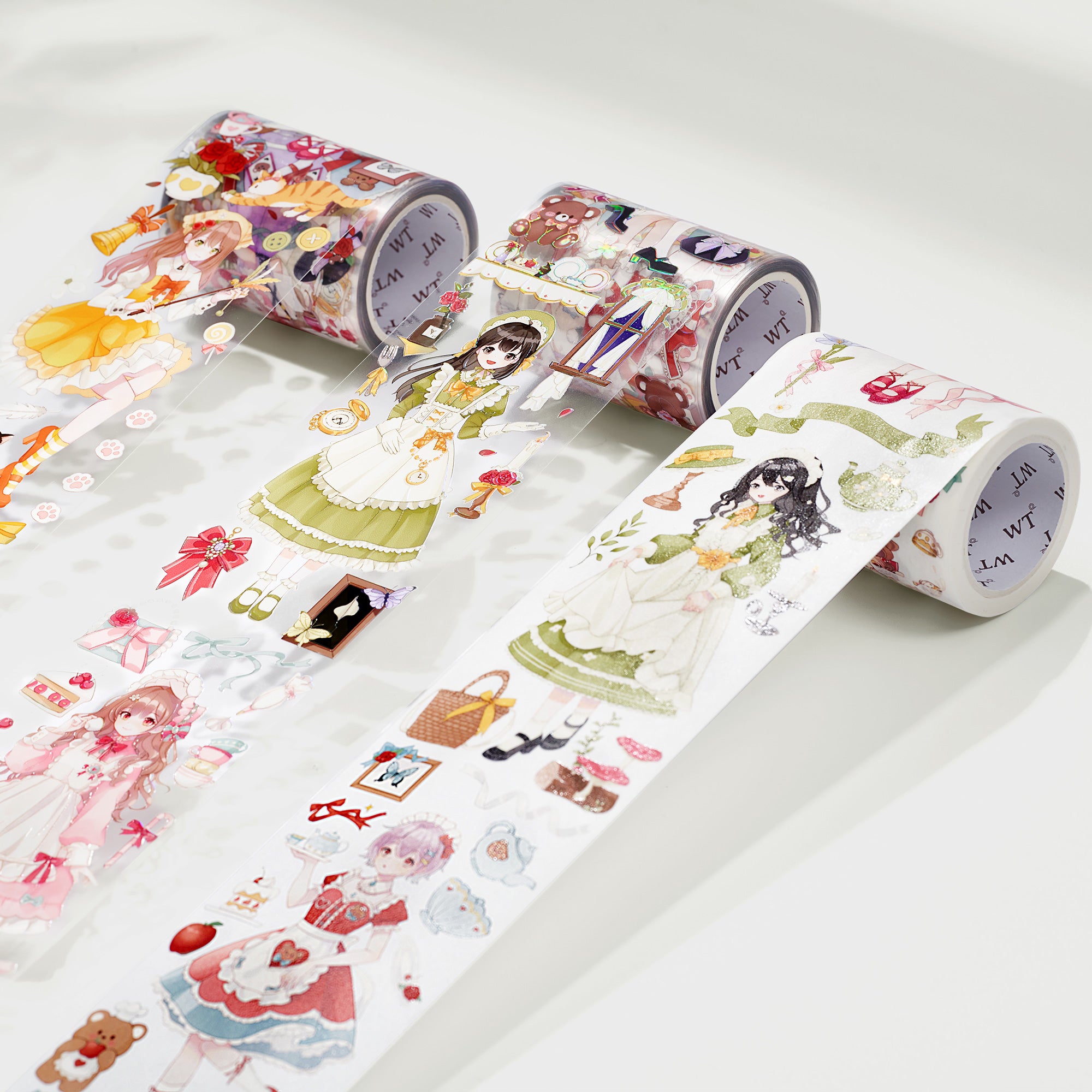 Teatime Delights Wide Washi / PET Tape | The Washi Tape Shop. Beautiful Washi and Decorative Tape For Bullet Journals, Gift Wrapping, Planner Decoration and DIY Projects