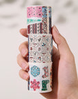 Holly Snippets Washi Tape Sticker Set (GILDED) | The Washi Tape Shop. Beautiful Washi and Decorative Tape For Bullet Journals, Gift Wrapping, Planner Decoration and DIY Projects