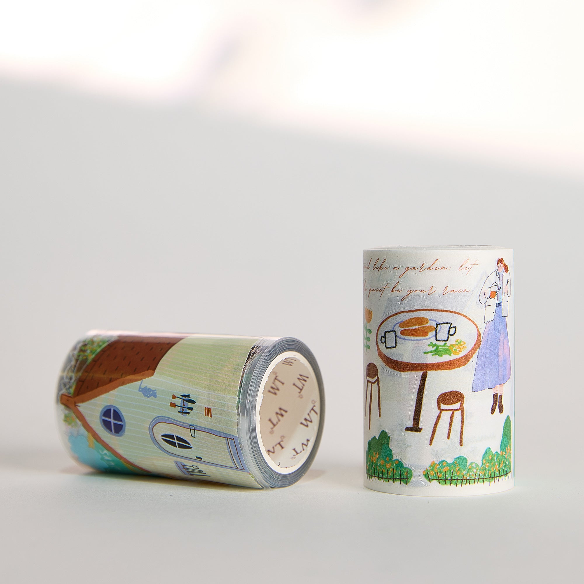 Pre-cut Bloom House Wide Washi/PET Tape | The Washi Tape Shop. Beautiful Washi and Decorative Tape For Bullet Journals, Gift Wrapping, Planner Decoration and DIY Projects