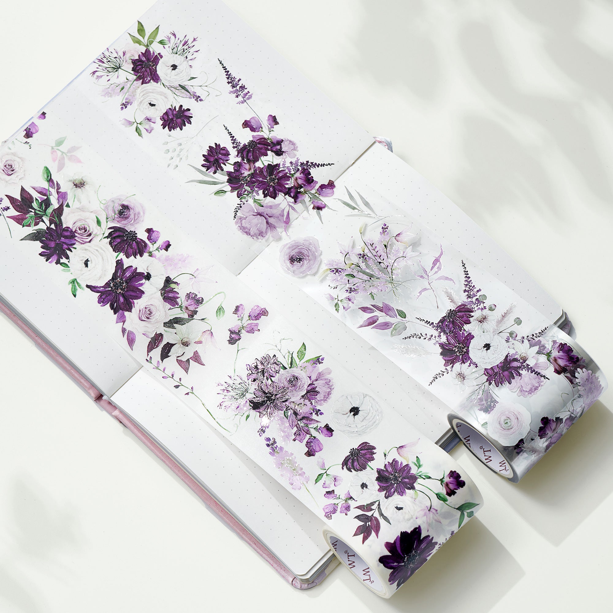 Violet Bliss Wide Washi / PET Tape | The Washi Tape Shop. Beautiful Washi and Decorative Tape For Bullet Journals, Gift Wrapping, Planner Decoration and DIY Projects