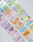 Pre-cut Mindfulness Washi/PET Bundle (Chinese Version)