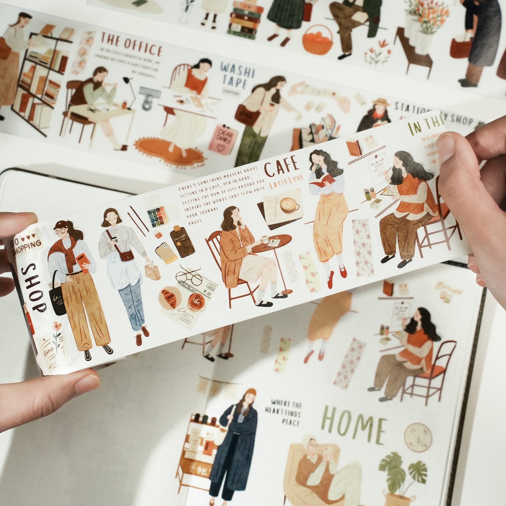 Pre-cut Planner's Day Washi/PET Tape Set | The Washi Tape Shop