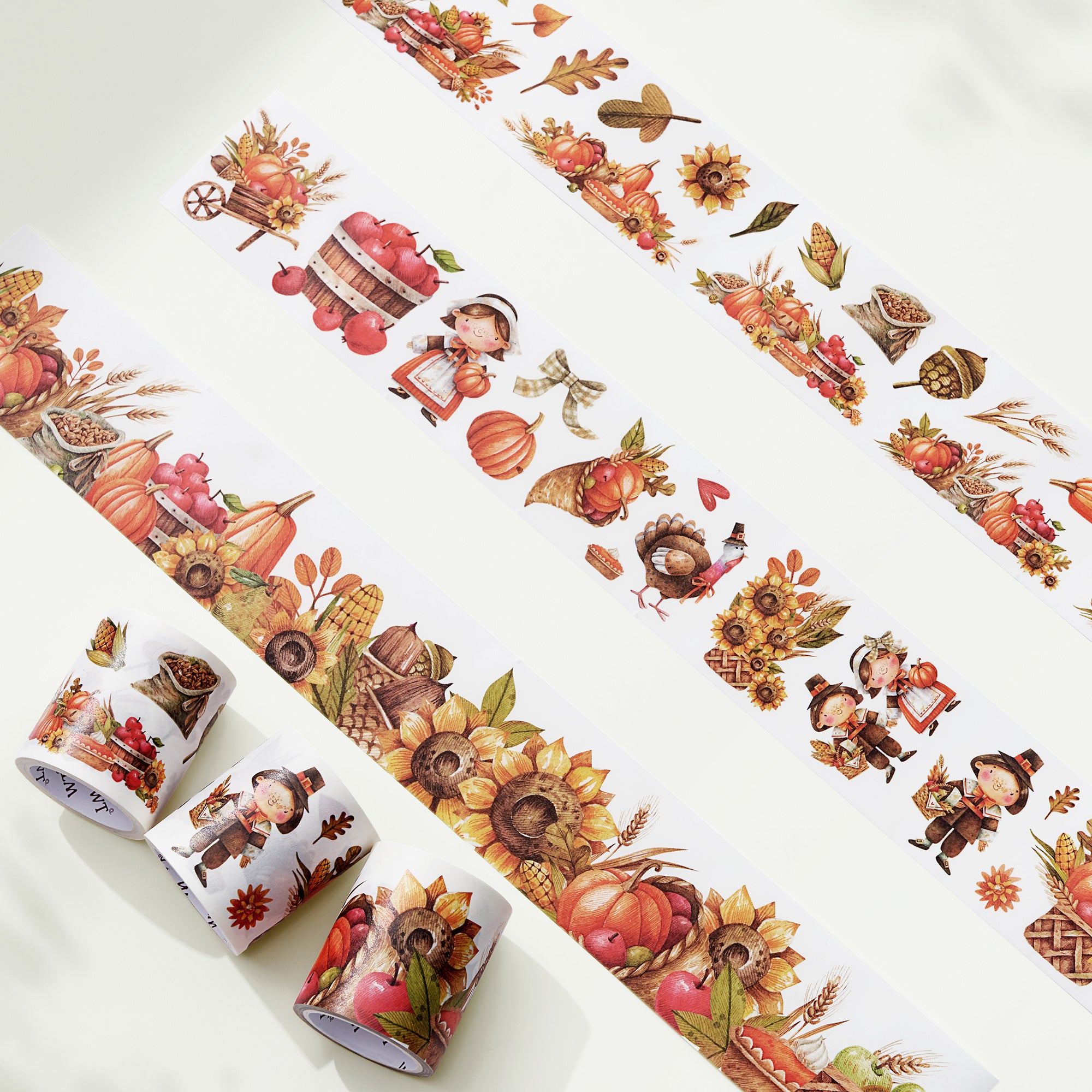 Gobble Galore Washi Tape Sticker Set | The Washi Tape Shop. Beautiful Washi and Decorative Tape For Bullet Journals, Gift Wrapping, Planner Decoration and DIY Projects