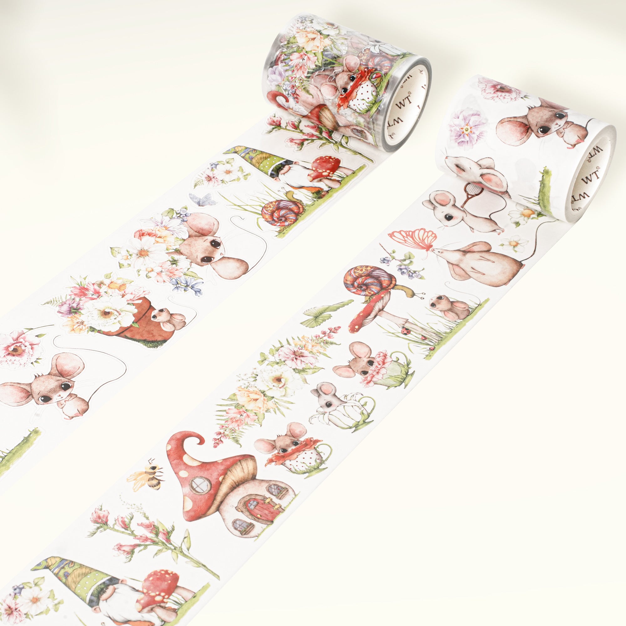 Pre-cut Squeaky Mischief Wide Washi/PET Tape