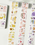 Tropical Sips Washi Tape Sticker Set