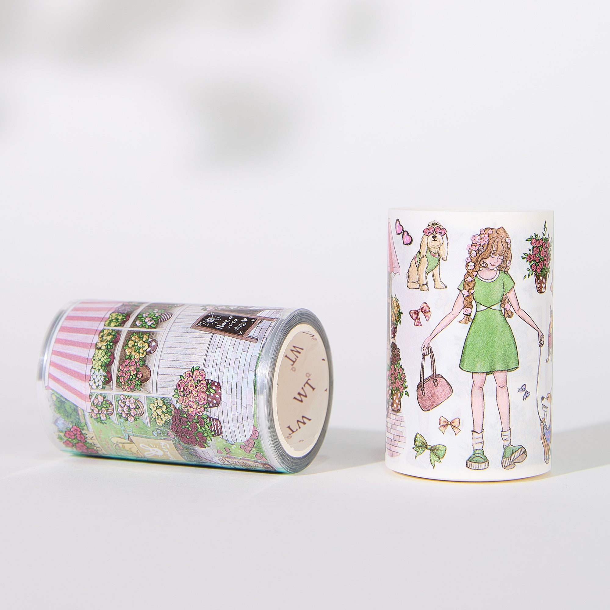 Pre-cut Civic Green Wide Washi/PET Tape | The Washi Tape Shop. Beautiful Washi and Decorative Tape For Bullet Journals, Gift Wrapping, Planner Decoration and DIY Projects