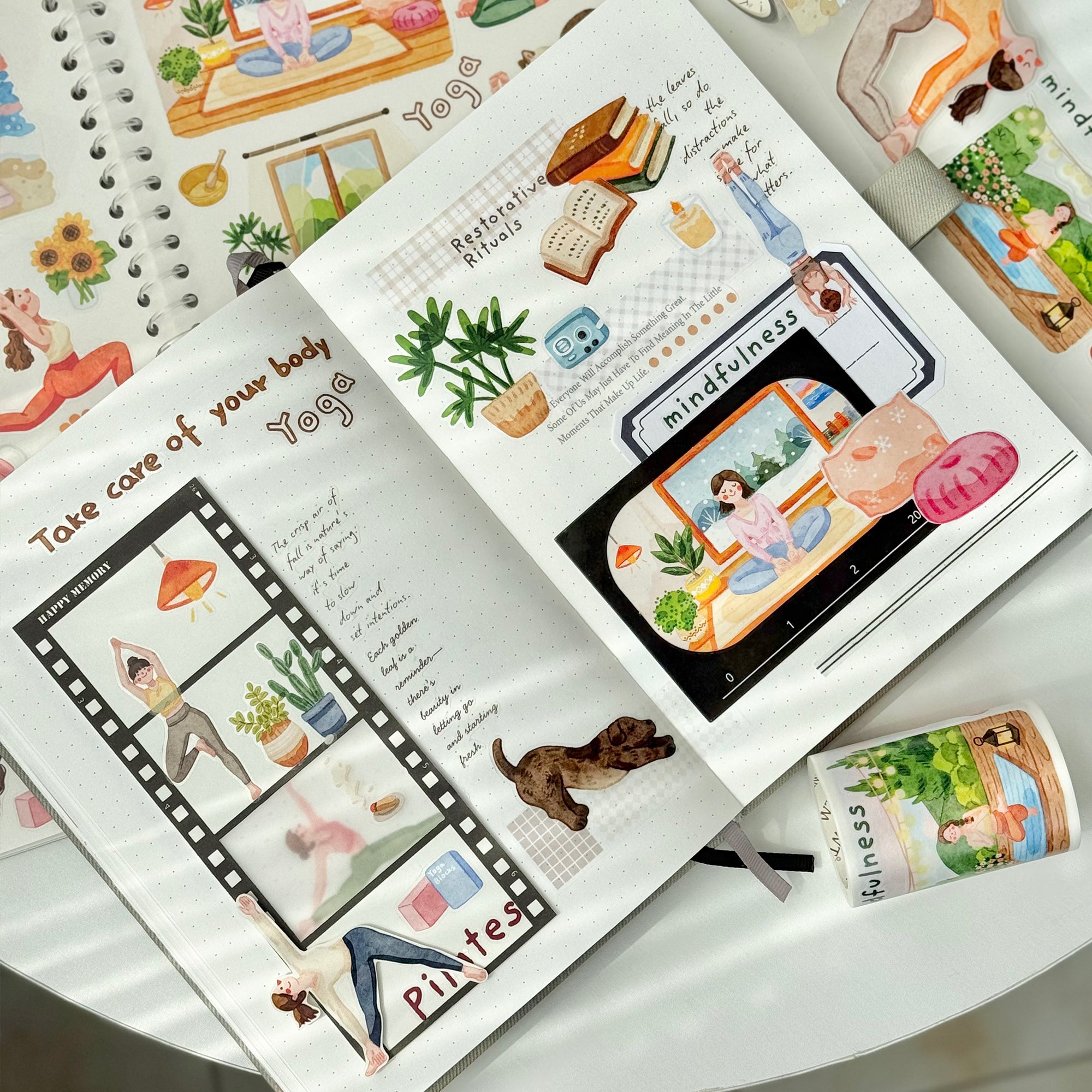 Pre-cut Yoga Sonnet Bundle | The Washi Tape Shop. Beautiful Washi and Decorative Tape For Bullet Journals, Gift Wrapping, Planner Decoration and DIY Projects