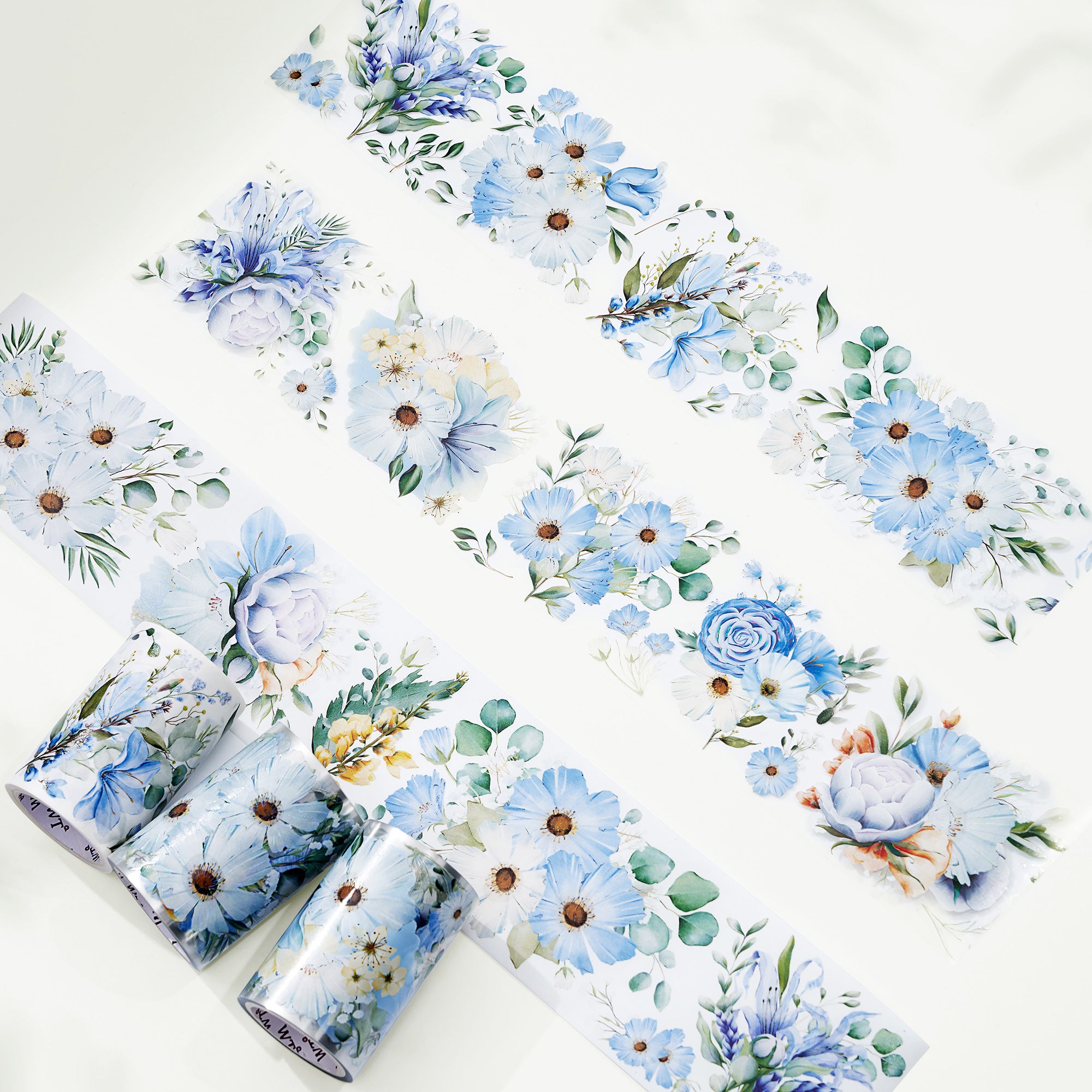 Flowerchain 10mm Dainty Retro Flowers Skinny Washi Tape – My Darlin