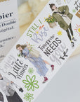 Pre-cut Silent Silhouette Wide Washi/PET Tape | The Washi Tape Shop. Beautiful Washi and Decorative Tape For Bullet Journals, Gift Wrapping, Planner Decoration and DIY Projects