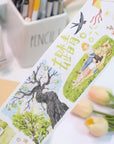 Pre-cut Sakura Voyage Wide Washi/PET Tape | The Washi Tape Shop. Beautiful Washi and Decorative Tape For Bullet Journals, Gift Wrapping, Planner Decoration and DIY Projects