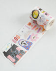 Pre-cut Boo Brigade Wide Washi/PET Tape