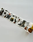 Pre-cut Haunted House Wide Washi/PET Tape
