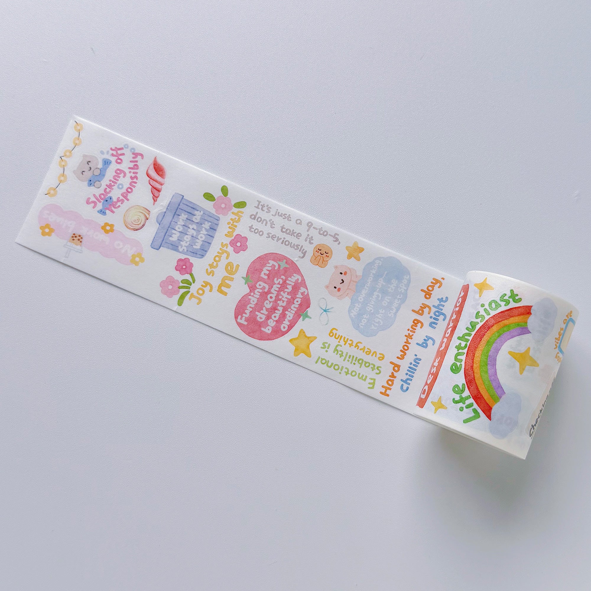 Pre-cut Mindfulness Washi/PET Bundle
