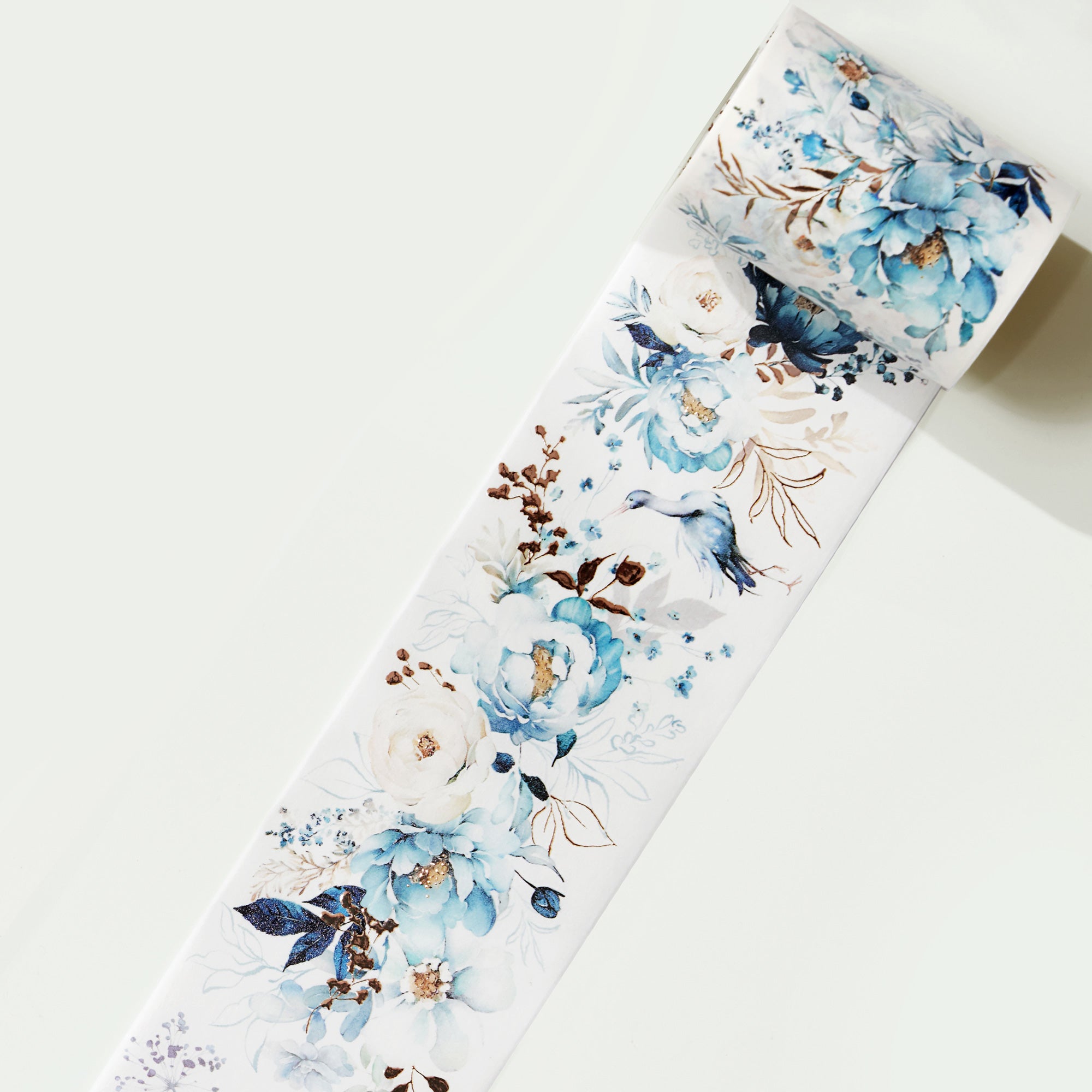 Rose Nocturne Wide Washi/PET Tape (GILDED) | The Washi Tape Shop. Beautiful Washi and Decorative Tape For Bullet Journals, Gift Wrapping, Planner Decoration and DIY Projects