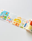 Pre-cut Bloom House Wide Washi/PET Tape | The Washi Tape Shop. Beautiful Washi and Decorative Tape For Bullet Journals, Gift Wrapping, Planner Decoration and DIY Projects