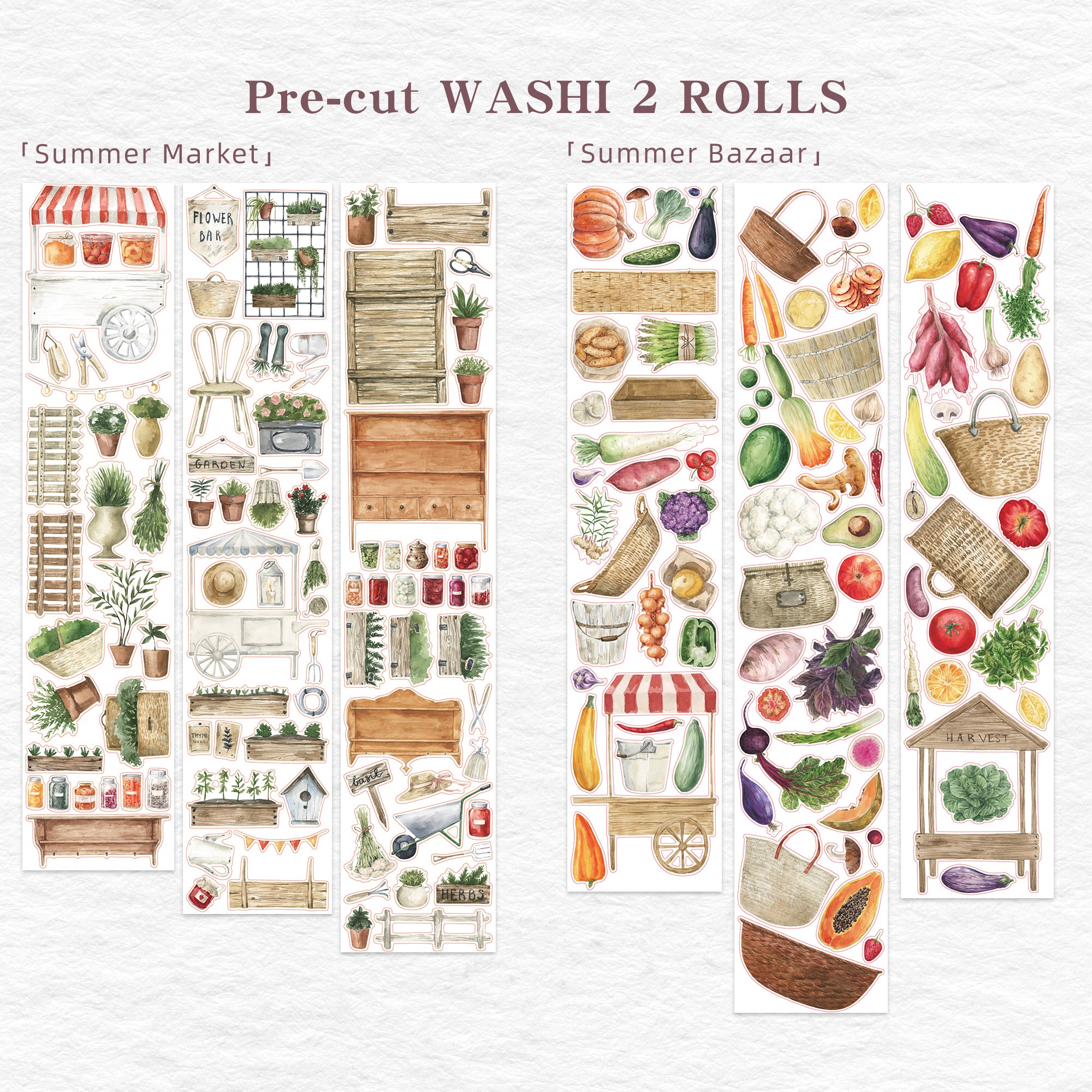 Pre-cut Summer Bazaar Bundle