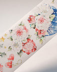 Pre-cut Holly Bloom Wide Washi/PET Tape (Seashell Gilded)