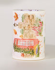 Pre-cut Autumn Village Wide Washi/PET Tape (Seashell Gilded)