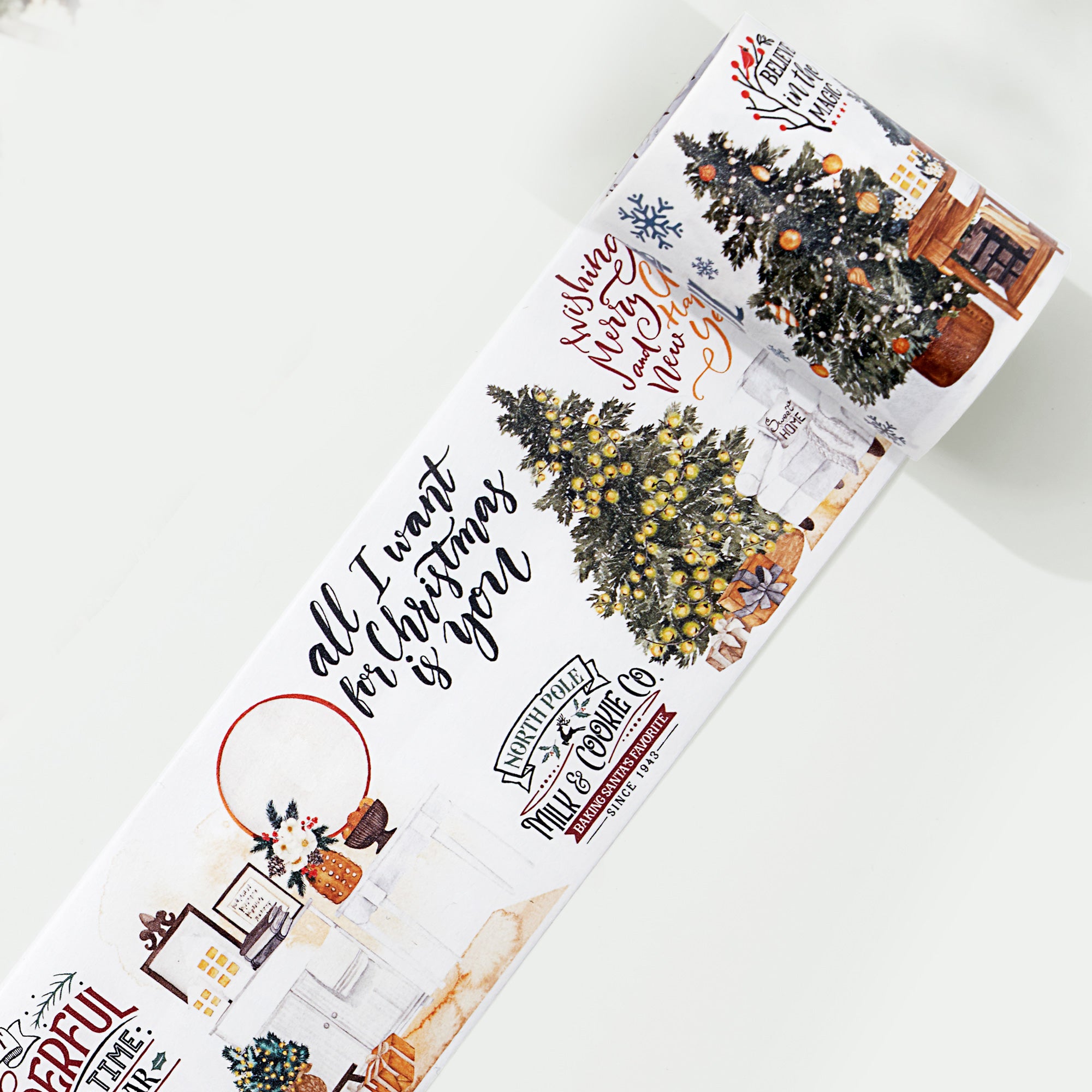 Creekside Farms Wide Washi / PET Tape | The Washi Tape Shop. Beautiful Washi and Decorative Tape For Bullet Journals, Gift Wrapping, Planner Decoration and DIY Projects