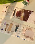 Paper Fragments Sticker Sheets (Textured)