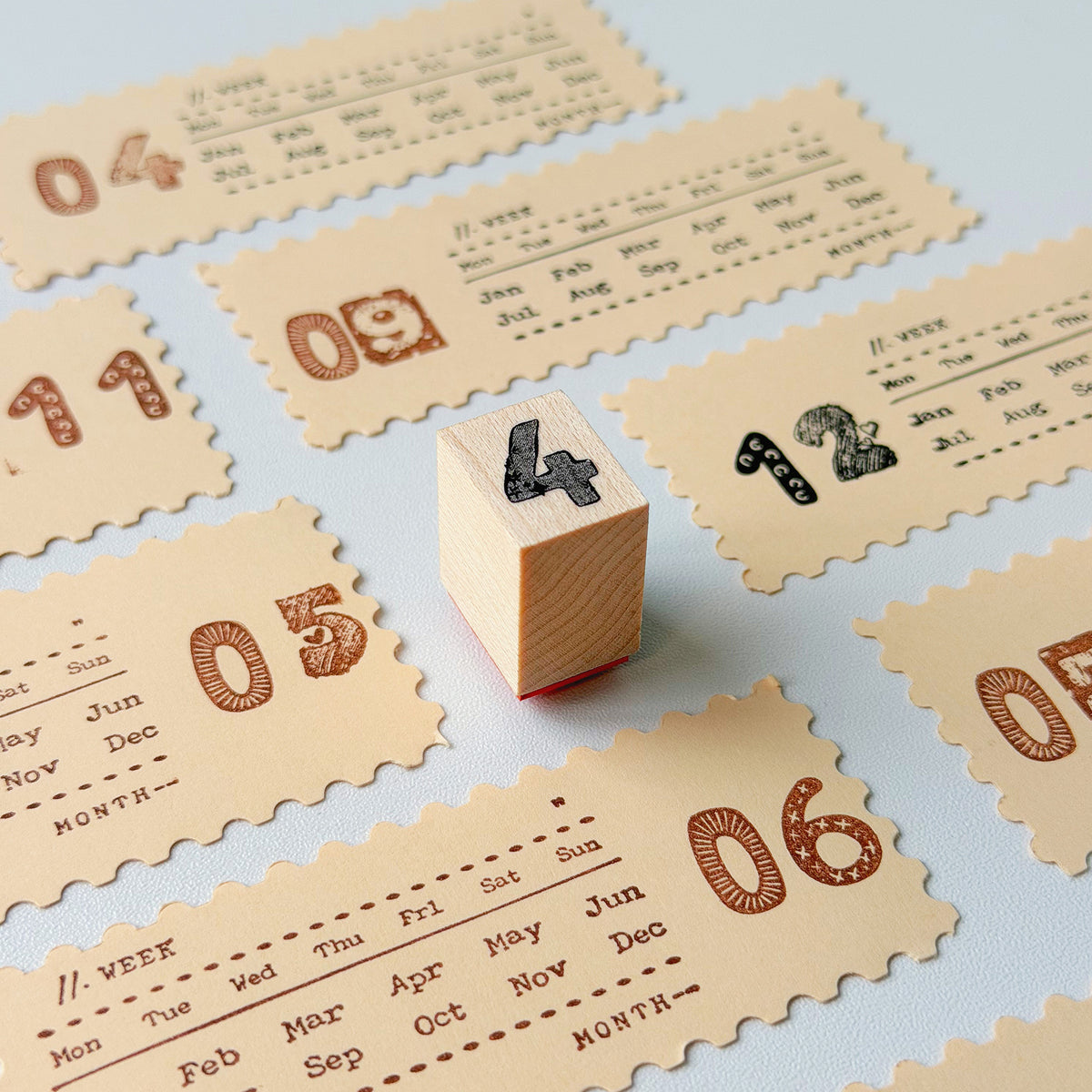 Daily Digits Stamp Set