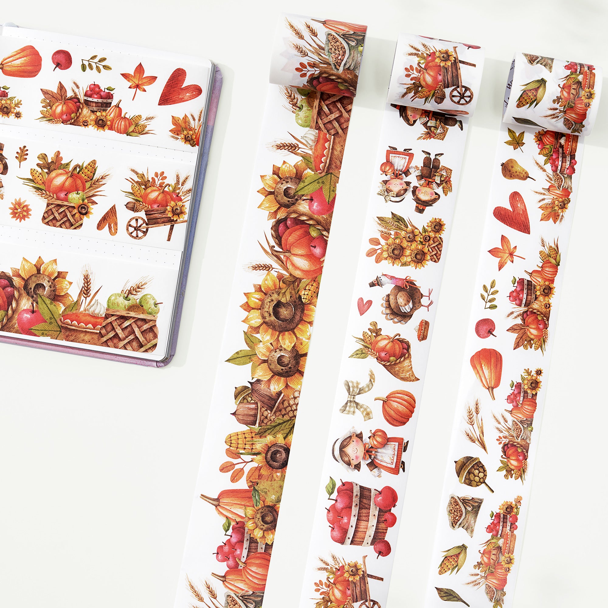 Gobble Galore Washi Tape Sticker Set | The Washi Tape Shop. Beautiful Washi and Decorative Tape For Bullet Journals, Gift Wrapping, Planner Decoration and DIY Projects