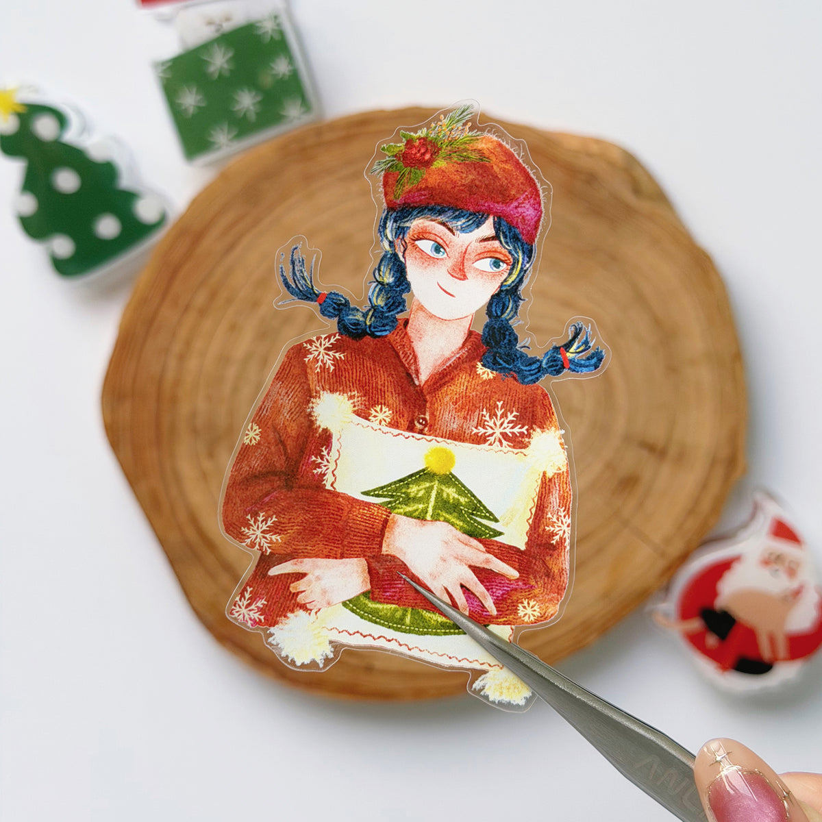 Pre-cut Holly Belle Wide Washi/PET Tape
