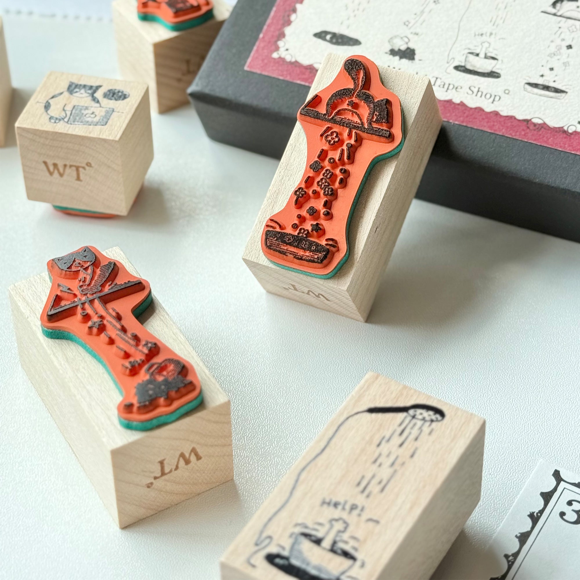 Mischievous Cat Stamp Set
