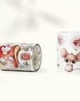 Pre-cut Squeaky Mischief Wide Washi/PET Tape