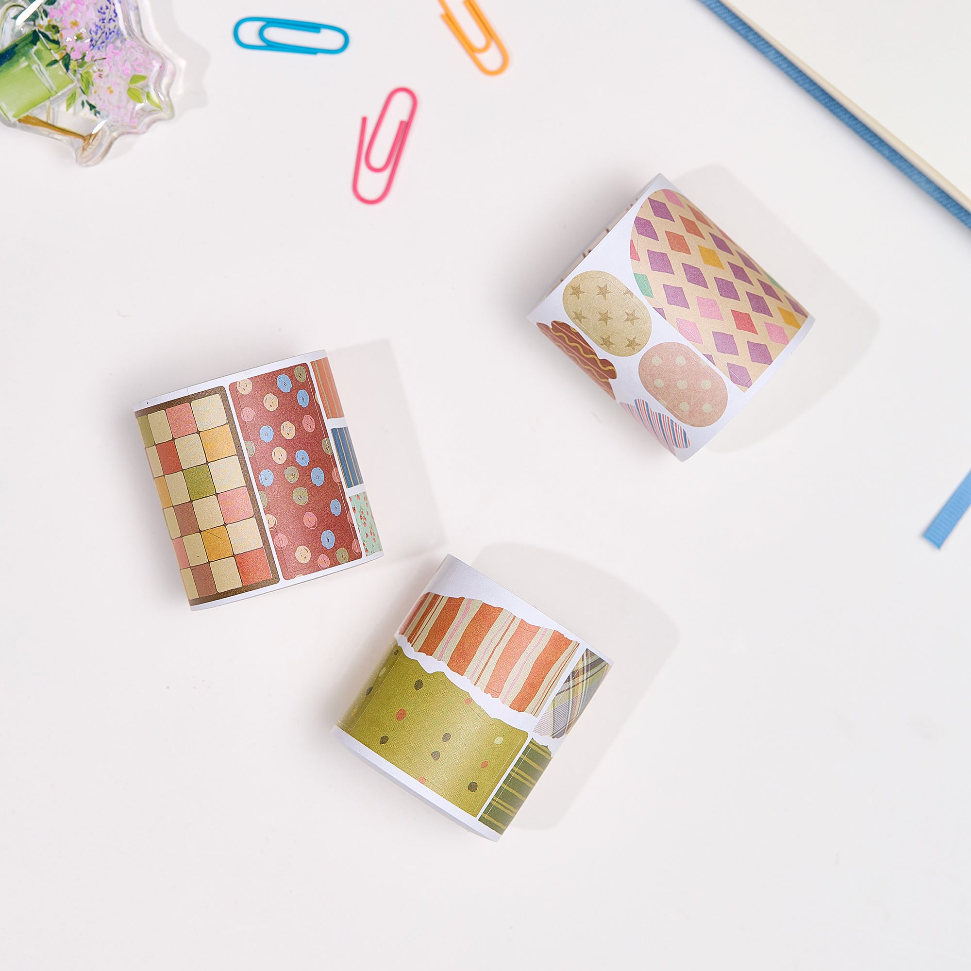 Pre-cut Heritage Snippets Script Tape | The Washi Tape Shop. Beautiful Washi and Decorative Tape For Bullet Journals, Gift Wrapping, Planner Decoration and DIY Projects