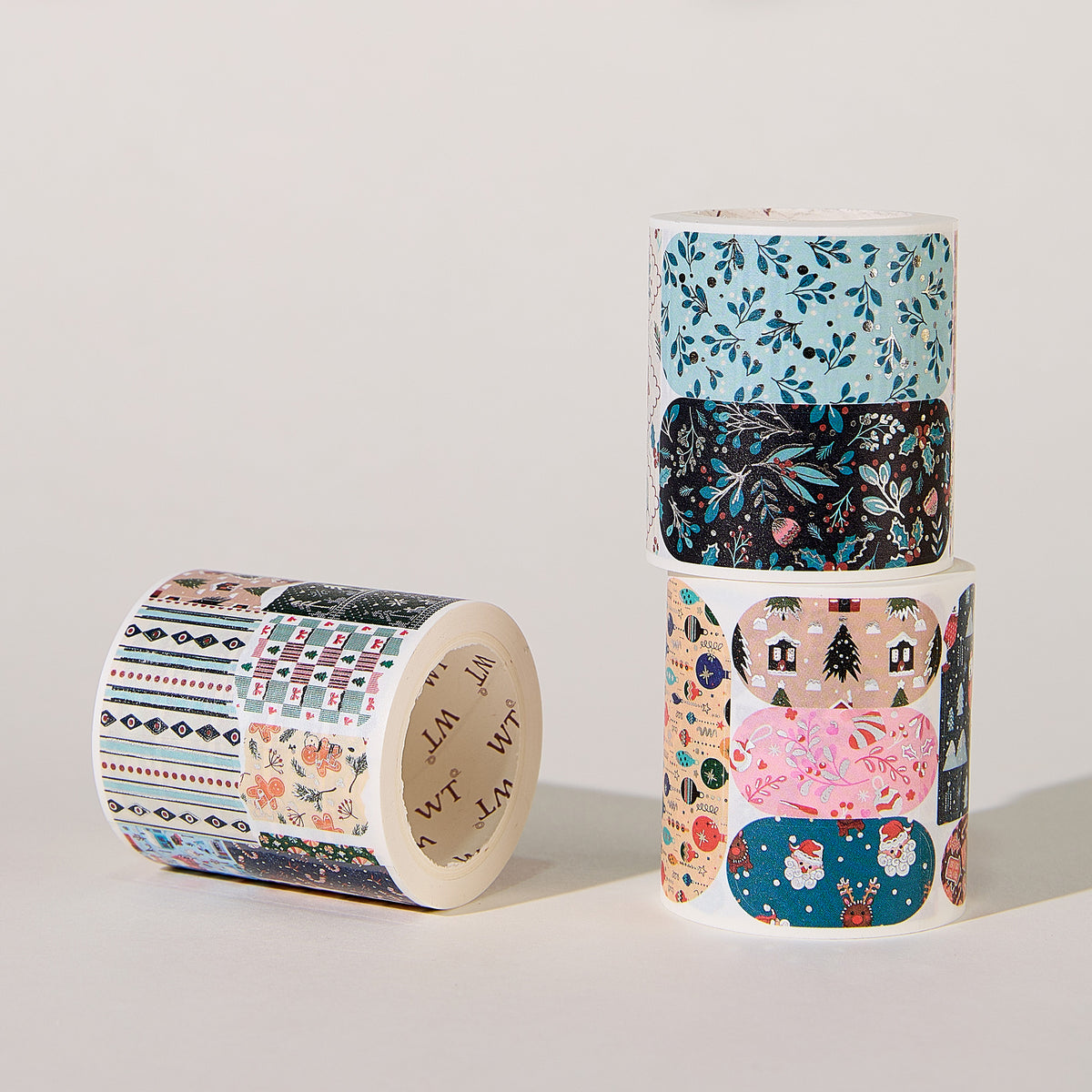 Holly Snippets Washi Tape Sticker Set (GILDED) | The Washi Tape Shop. Beautiful Washi and Decorative Tape For Bullet Journals, Gift Wrapping, Planner Decoration and DIY Projects