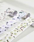 Floret Trilogy Wide Washi / PET Tape | The Washi Tape Shop. Beautiful Washi and Decorative Tape For Bullet Journals, Gift Wrapping, Planner Decoration and DIY Projects