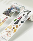 Pre-cut Urban Wanderers Wide Washi/PET Tape